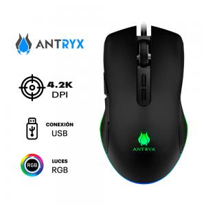 MOUSE GAMER ANTRYX CHROME STORM M650 RGB