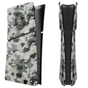 TAPA CARCASA CASE PARA PS5 SLIM DIGITAL CAMUFLADO