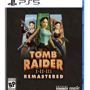TOMB RIDER I-II-III REMASTERED STARRING LARA CROFT PS5