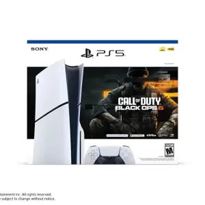 CONSOLA PLAYSTATION 5 SLIM CON LECTOR + CALL OF DUTY BLACK OPS 6