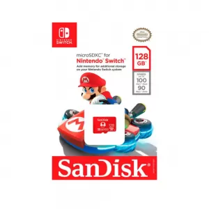 MEMORIA MICRO SD SANDISK SDXC 128 GB NINTENDO SWITCH