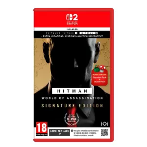 HITMAN WORLD OF ASSASSINATION SIGNATURE EDITION NINTENDO SWITCH 2