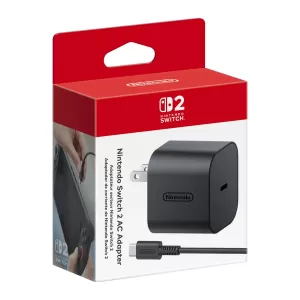 CARGADOR DE NINTENDO SWITCH 2 -  AC ADAPTER ( CARGA RÁPIDA)