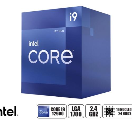 PROCESADOR INTEL CORE I9 12900 2.4 GHZ HASTA 3.9 GHZ Y 5.0 GHZ, 30MB, 16 NUCLEOS, GRAFICO INTEGRADO UHD 770, LGA 1700