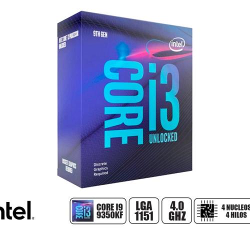 PROCESADOR INTEL CORE I3 9350KF 4.00GHZ, 8MB, 4 NUCLEOS, LGA 1151 